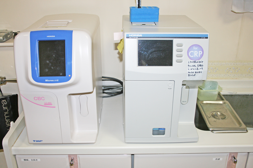 血算・CRP測定器、PT-INR検査器